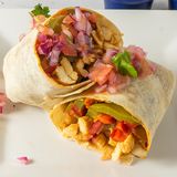 Burrito de pollo