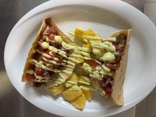 Taco de costilla asada