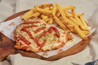 Milanesa provolone