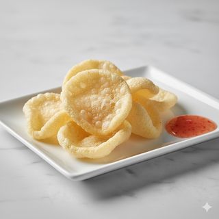 17 Hoja De Gambas Chinas (Fritas)