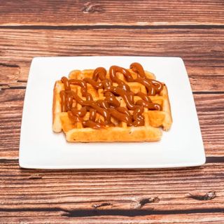 Gofre Con Dulce De Leche