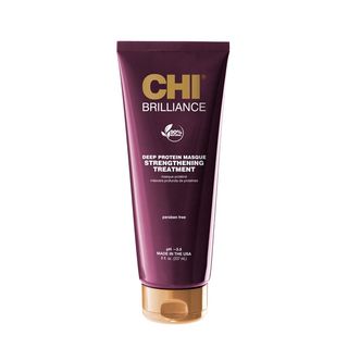 Chi Deep Brilliance Olive & Monoi Deep Protein Masque Strengthening Treatment 237ml