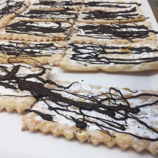 Bugie ripiene di Nutella