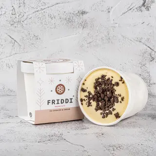 Pahar 250g - Cookies and cream  Gelato  Lapte Bio
