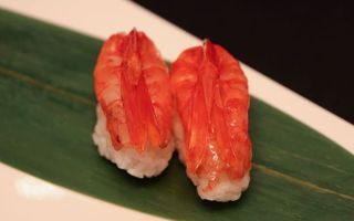 38. Nigiri gamberi dolci - 2 pezzi 