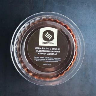 Крем йогурт с вишни