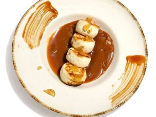 Сирники з карамеллю