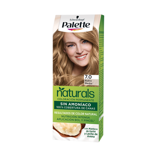 Tinte Natural Rubio Palette Intensive Creme 1 Ud 7 Rubio Medio