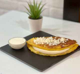 Cachapa con Queso De Mano