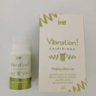 Intt - Potente Estimulante Íntimo Gel Vibrador Liquido Caipirinha 15 Ml