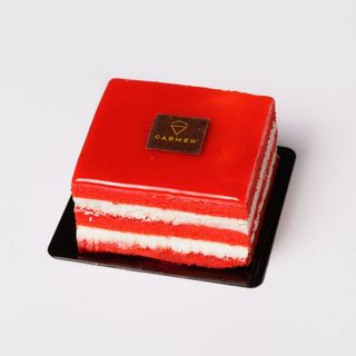 Monoporzione RED VELVET FRAGOLA