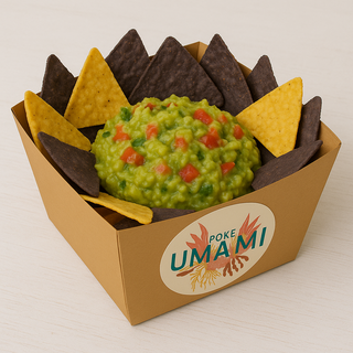 Totopos con guacamole (nachos)