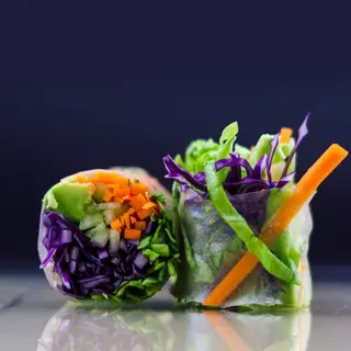  SPRING ROLLS VEGETARIEN 