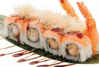 158 Uramaki Tiger roll