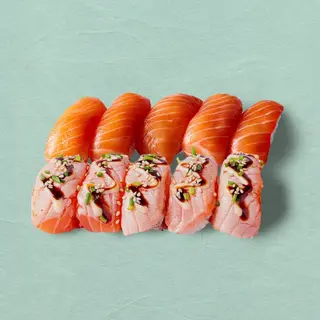 Nigiri Mix Flameado 10 piezas