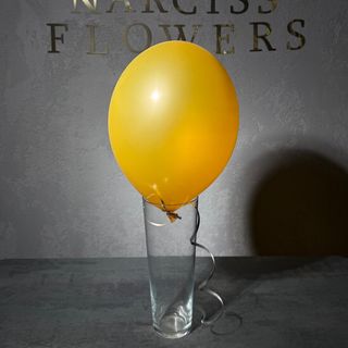 Латексна кулька жовта 