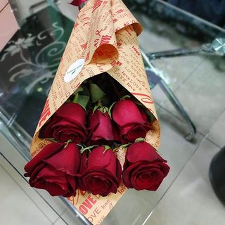 ვარდების თაიგული კტაფტში I Love you 