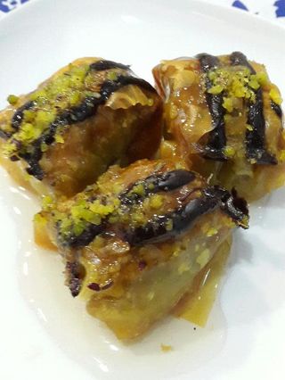 3 Baklava con pistacchio
