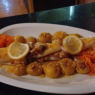 Meia Lulas Grelhadas