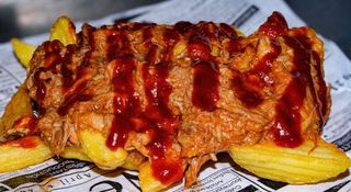 Ración De Patatas Pulled Pork