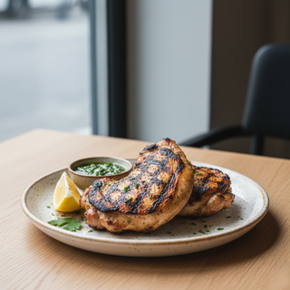 Pulpe de pui dezoaste la gratar