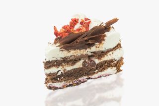 Porcion Tarta De Selva Negra