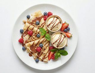 Clătite cu înghețată