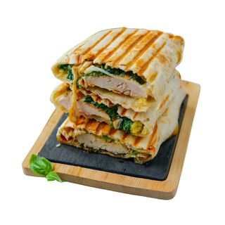 Tacos Poulet Pané Pesto