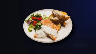 Piept de pui cu sos gorgonzola