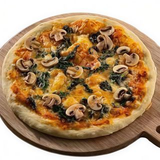 Pizza De Champiñones (Grande)