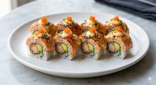 Uramaki De Cebolla Frita 8 Pzs.