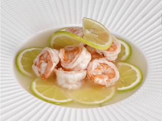 Gamberetti con limone