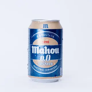 Cerveza Mahou 00 Tostada 33cl