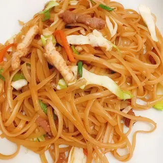 Tallarines Con Tres Delicias