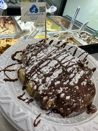 Waffel nutella