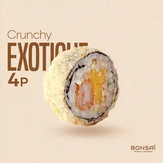 CRUNCHY EXOTIQUE - 4 PIECES