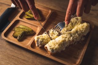 Pohovane palačinke sa groveđom pršutom 450gr