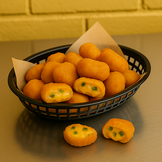 Cheddar Bites con Jalapenos (10pz)