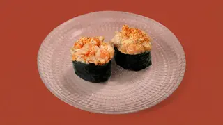 Spicy Salmon Gunkan