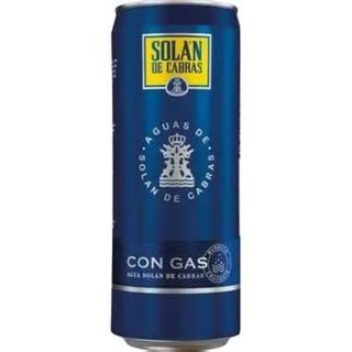 Agua con Gas Solan de Cabras Lata 330ml
