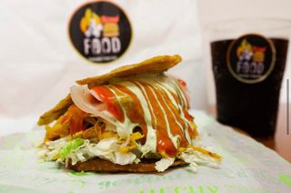 patacón Sencillo con Pollo