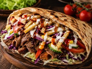 Makloub kebab