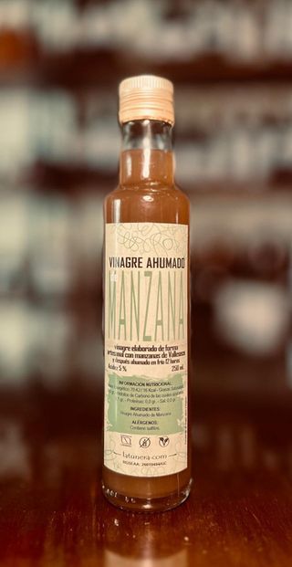 Vinagre Ahumado De Manzanas De Valleseco (250 Ml.)