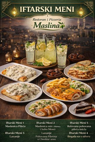 Iftarski Meni 3 - Lazanje