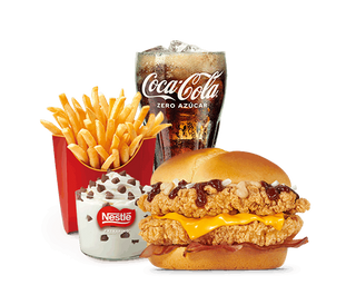 Menú Completo McCrispy Smoky Doble