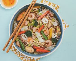 Nouille Au Bouillon (fruit De Mer)