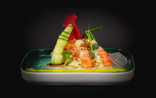 A066 - Nigiri sake latte flambe 2 pezzi