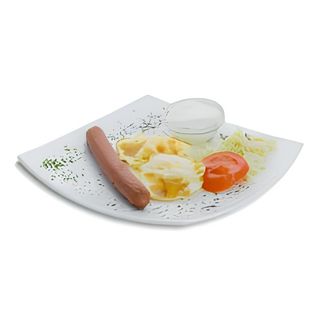 Jaje na oko sa viršlom