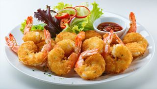 Crevettes panées