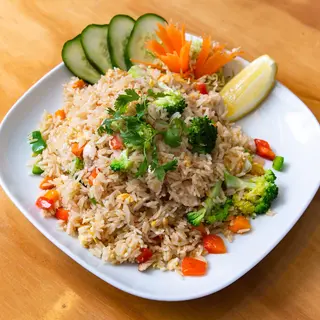 22. Khao Pad vegetariano